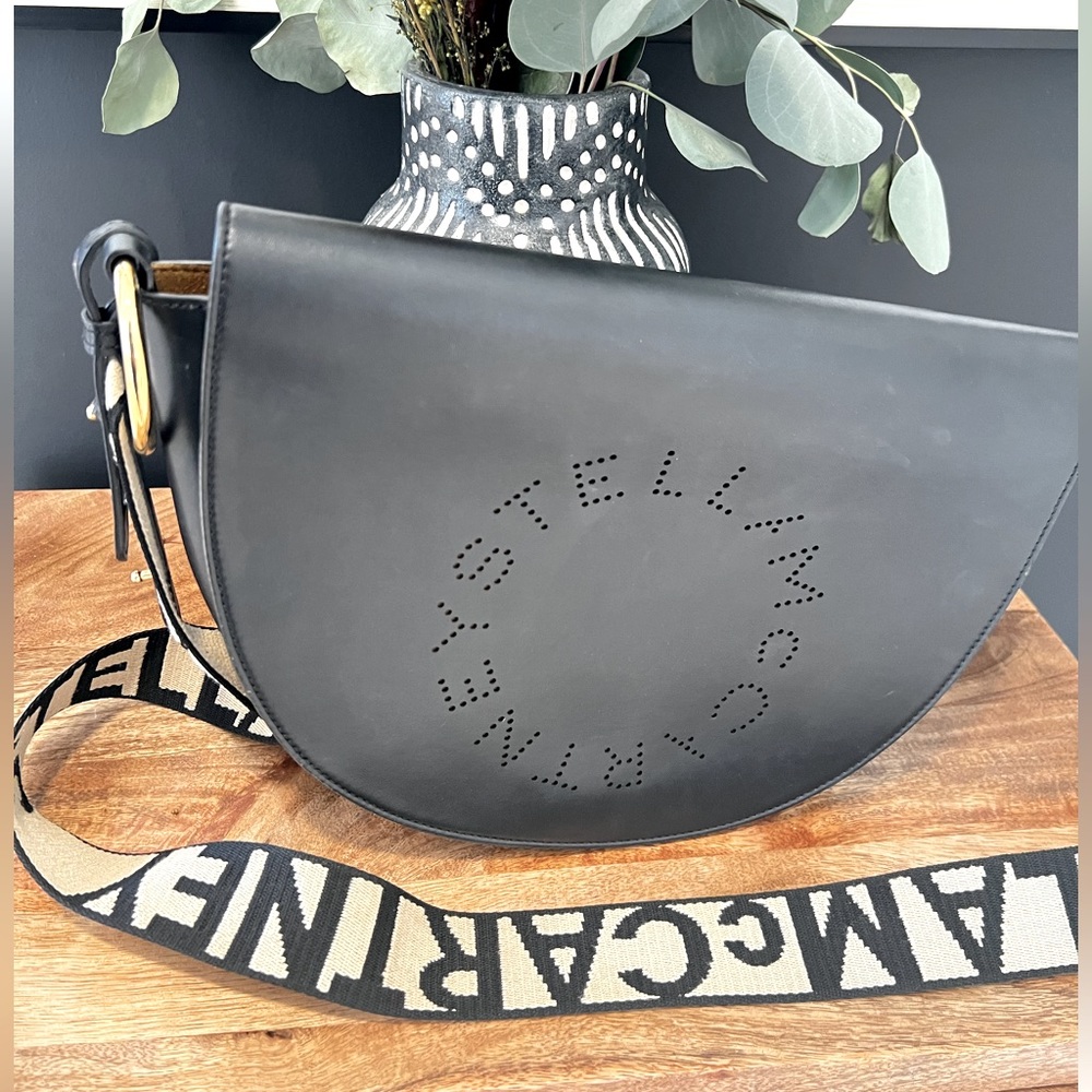 Stella McCarthy Flap Cross Body Handbag w/ 2 style straps